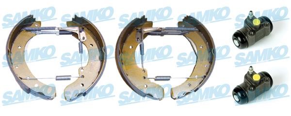 Samko KEG354 Brake shoes with cylinders, set KEG354: Buy near me in Poland at 2407.PL - Good price!