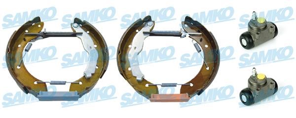 Samko KEG364 Brake shoes with cylinders, set KEG364: Buy near me in Poland at 2407.PL - Good price!