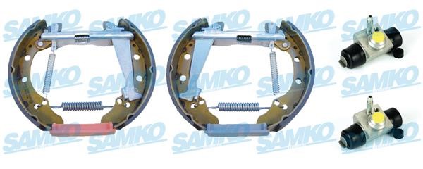 Samko KEG407 Brake shoes with cylinders, set KEG407: Buy near me at 2407.PL in Poland at an Affordable price!