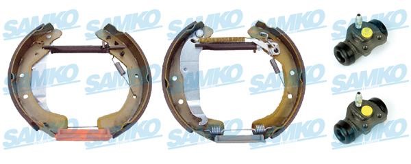 Samko KEG415 Brake shoes with cylinders, set KEG415: Buy near me at 2407.PL in Poland at an Affordable price!