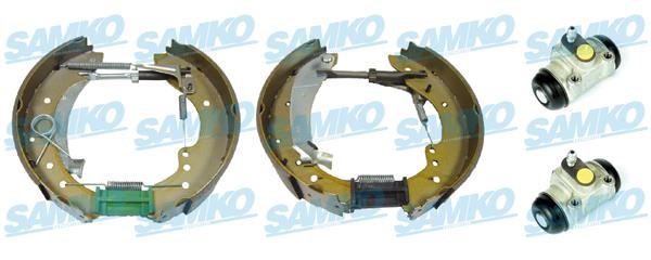 Samko KEG348 Brake shoes with cylinders, set KEG348: Buy near me in Poland at 2407.PL - Good price!