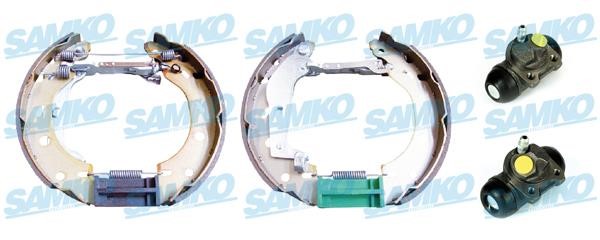 Samko KEG538 Brake shoes with cylinders, set KEG538: Buy near me in Poland at 2407.PL - Good price!