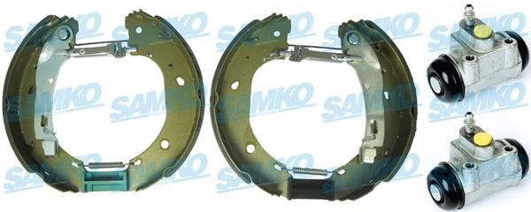 Samko KEG571 Brake shoes with cylinders, set KEG571: Buy near me at 2407.PL in Poland at an Affordable price!