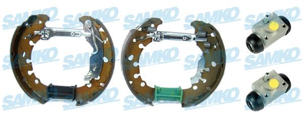 Samko KEG624 Brake shoes with cylinders, set KEG624: Buy near me at 2407.PL in Poland at an Affordable price!