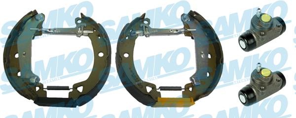 Samko KEG686 Brake shoes with cylinders, set KEG686: Buy near me in Poland at 2407.PL - Good price!