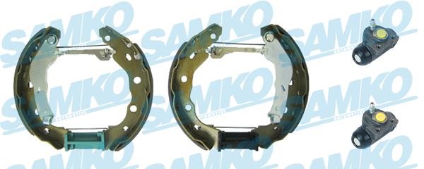 Samko KEG695 Bremsbacken mit Zylindern, Satz KEG695: Kaufen Sie zu einem guten Preis in Polen bei 2407.PL!