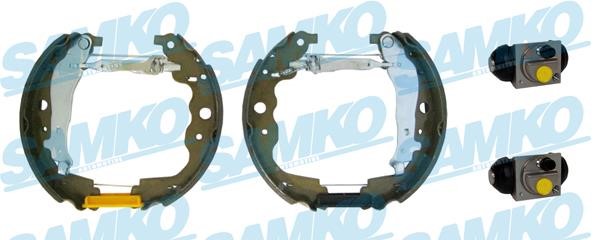 Samko KEG702 Bremsbacken mit Zylindern, Satz KEG702: Kaufen Sie zu einem guten Preis in Polen bei 2407.PL!