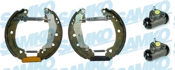 Samko KEG817 Колодки тормозные с цилиндрами, комплект KEG817: Купить в Польше - Отличная цена на 2407.PL!