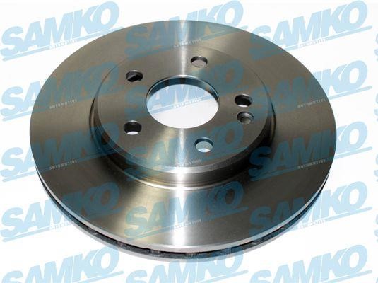 Samko M2022V Тормозной диск передний вентилируемый M2022V: Отличная цена - Купить в Польше на 2407.PL!
