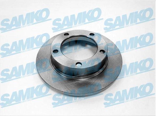 Samko L1011P Тормозной диск передний невентилируемый L1011P: Отличная цена - Купить в Польше на 2407.PL!