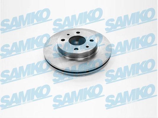 Samko L1053V Front brake disc ventilated L1053V: Buy near me in Poland at 2407.PL - Good price!