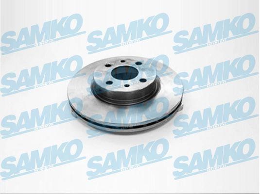 Samko L2031V Front brake disc ventilated L2031V: Buy near me in Poland at 2407.PL - Good price!