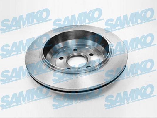 Samko M2039V Тормозной диск задний вентилируемый M2039V: Отличная цена - Купить в Польше на 2407.PL!