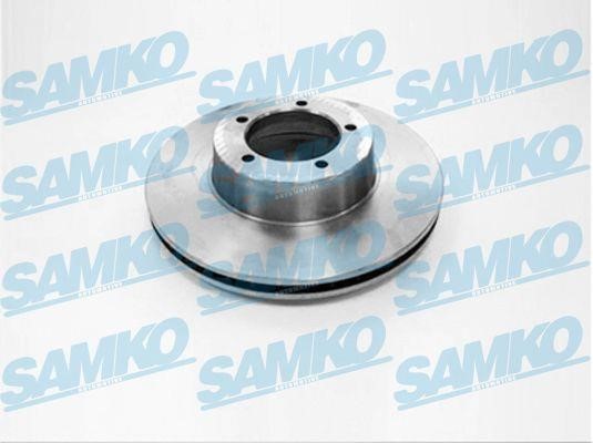 Samko L4001V Ventilated disc brake, 1 pcs. L4001V: Buy near me in Poland at 2407.PL - Good price!