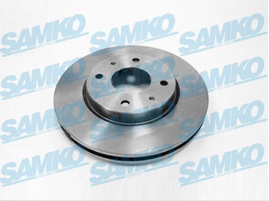 Samko M1005V Front brake disc ventilated M1005V: Buy near me in Poland at 2407.PL - Good price!