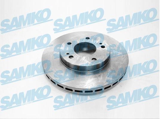 Samko M1009V Front brake disc ventilated M1009V: Buy near me in Poland at 2407.PL - Good price!