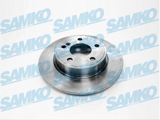 Samko M2081P Unventilated brake disc M2081P: Buy near me in Poland at 2407.PL - Good price!