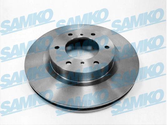 Samko M1017V Тормозной диск вентилируемый, 1 шт. M1017V: Отличная цена - Купить в Польше на 2407.PL!