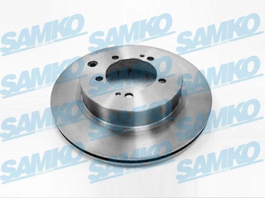 Samko M1022V Ventilated disc brake, 1 pcs. M1022V: Buy near me in Poland at 2407.PL - Good price!