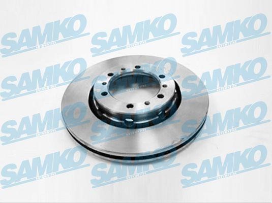 Samko M1025V Front brake disc ventilated M1025V: Buy near me in Poland at 2407.PL - Good price!
