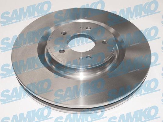 Samko M1037V Front brake disc ventilated M1037V: Buy near me in Poland at 2407.PL - Good price!