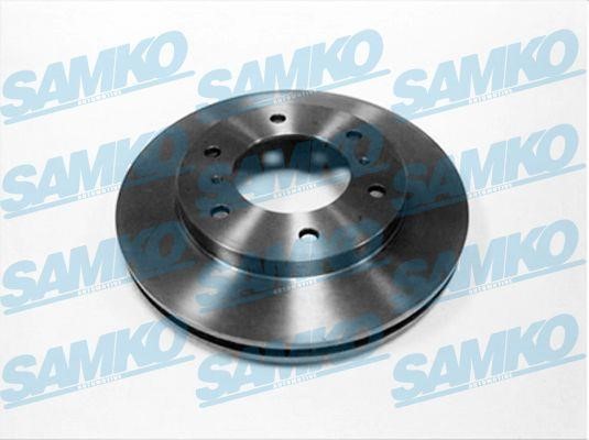 Samko M1604V Front brake disc ventilated M1604V: Buy near me in Poland at 2407.PL - Good price!