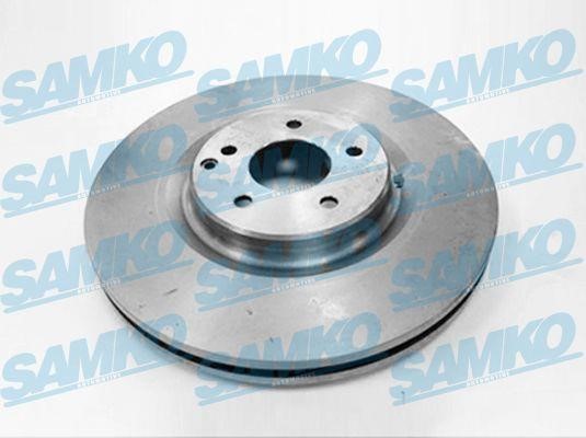 Samko M2007V Тормозной диск передний вентилируемый M2007V: Отличная цена - Купить в Польше на 2407.PL!