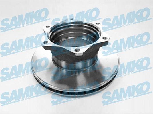 Samko M2011V Тормозной диск вентилируемый, 1 шт. M2011V: Отличная цена - Купить в Польше на 2407.PL!