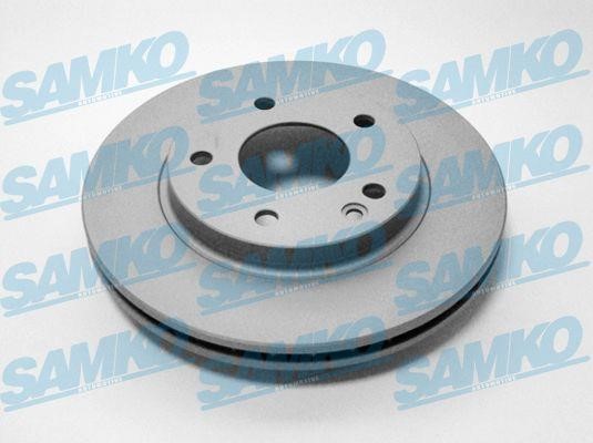 Samko M2591VR Ventilated disc brake, 1 pcs. M2591VR: Buy near me in Poland at 2407.PL - Good price!
