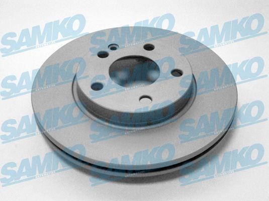 Samko M2016VR Ventilated disc brake, 1 pcs. M2016VR: Buy near me in Poland at 2407.PL - Good price!
