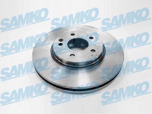 Samko M2611VR Тормозной диск вентилируемый, 1 шт. M2611VR: Отличная цена - Купить в Польше на 2407.PL!