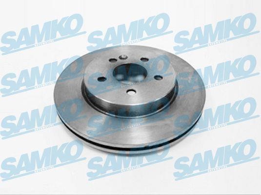 Samko M2711V Тормозной диск передний вентилируемый M2711V: Отличная цена - Купить в Польше на 2407.PL!