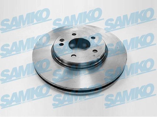 Samko M2737V Front brake disc ventilated M2737V: Buy near me in Poland at 2407.PL - Good price!