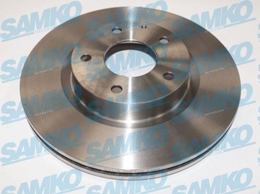 Samko M5040V Front brake disc ventilated M5040V: Buy near me in Poland at 2407.PL - Good price!