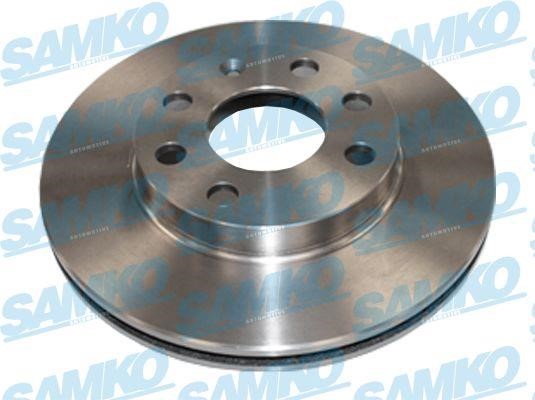 Samko O1061V Front brake disc ventilated O1061V: Buy near me in Poland at 2407.PL - Good price!