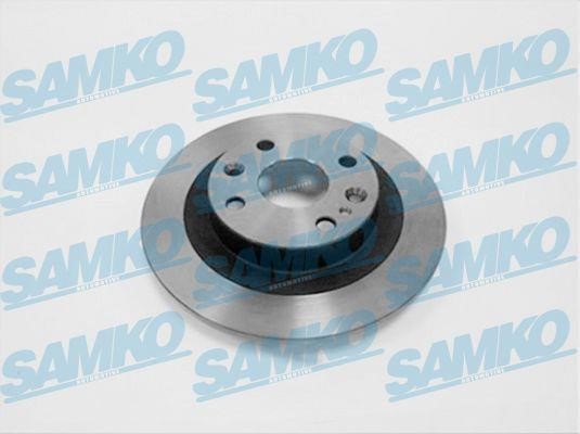Samko M5751P Тормозной диск невентилируемый M5751P: Отличная цена - Купить в Польше на 2407.PL!