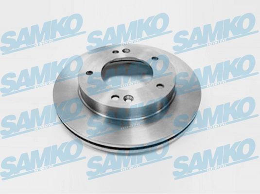Samko M5825V Ventilated disc brake, 1 pcs. M5825V: Buy near me in Poland at 2407.PL - Good price!