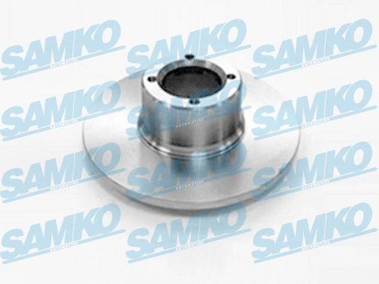 Samko N1022P Unventilated front brake disc N1022P: Buy near me in Poland at 2407.PL - Good price!