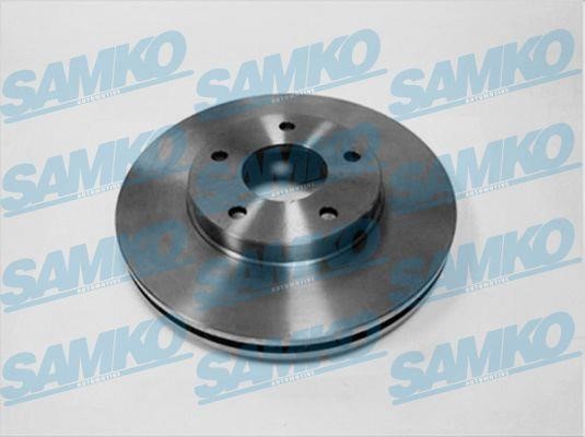 Samko N2002VR Тормозной диск вентилируемый, 1 шт. N2002VR: Отличная цена - Купить в Польше на 2407.PL!
