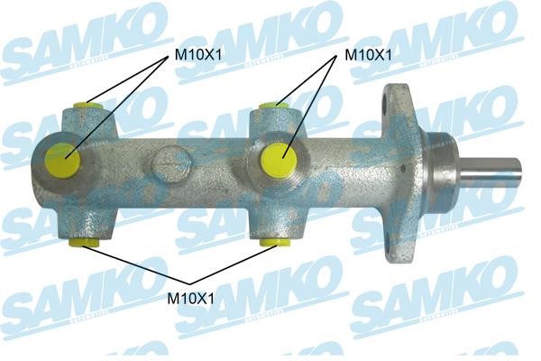 Samko P02005 Brake Master Cylinder P02005: Buy near me in Poland at 2407.PL - Good price!