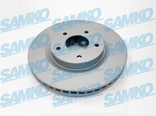 Samko N2016VR Тормозной диск вентилируемый, 1 шт. N2016VR: Отличная цена - Купить в Польше на 2407.PL!
