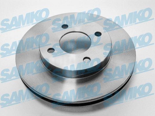 Samko N2046V Тормозной диск вентилируемый, 1 шт. N2046V: Отличная цена - Купить в Польше на 2407.PL!