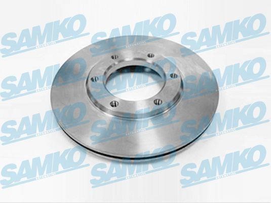 Samko N2291V Front brake disc ventilated N2291V: Buy near me in Poland at 2407.PL - Good price!