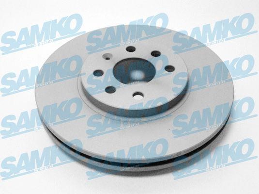 Samko O1006VR Тормозной диск вентилируемый, 1 шт. O1006VR: Отличная цена - Купить в Польше на 2407.PL!