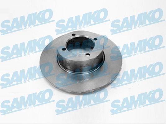Samko O1011P Тормозной диск передний невентилируемый O1011P: Отличная цена - Купить в Польше на 2407.PL!