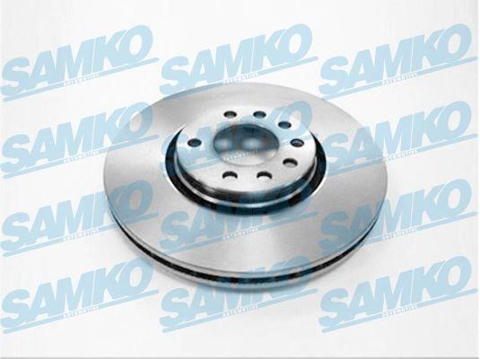 Samko O1015VR Ventilated disc brake, 1 pcs. O1015VR: Buy near me in Poland at 2407.PL - Good price!