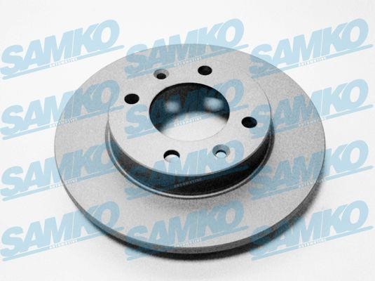 Samko P1001PR Тормозной диск невентилируемый P1001PR: Отличная цена - Купить в Польше на 2407.PL!