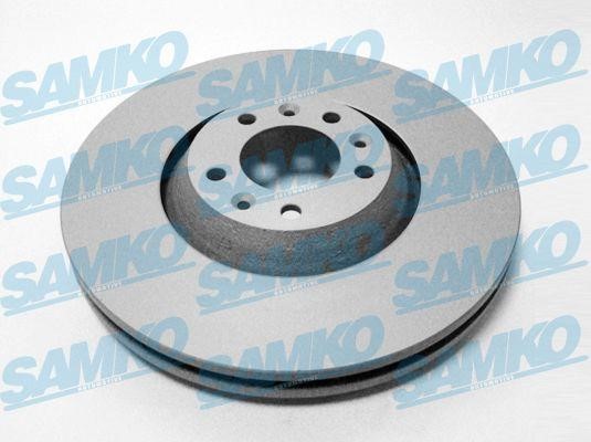 Samko P1006VR Ventilated disc brake, 1 pcs. P1006VR: Buy near me at 2407.PL in Poland at an Affordable price!