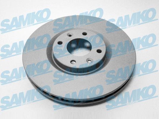 Samko P1010VR Ventilated disc brake, 1 pcs. P1010VR: Buy near me in Poland at 2407.PL - Good price!