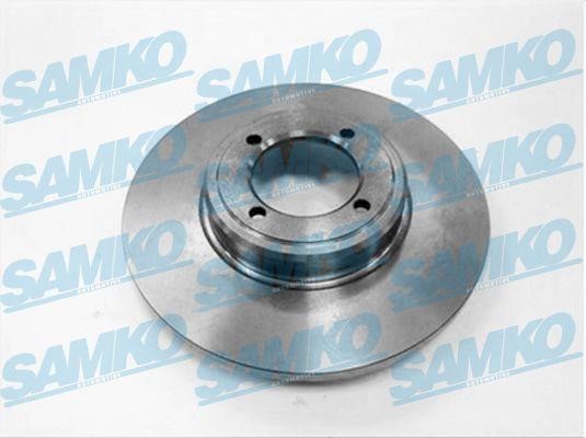 Samko P1051P Unventilated front brake disc P1051P: Buy near me in Poland at 2407.PL - Good price!